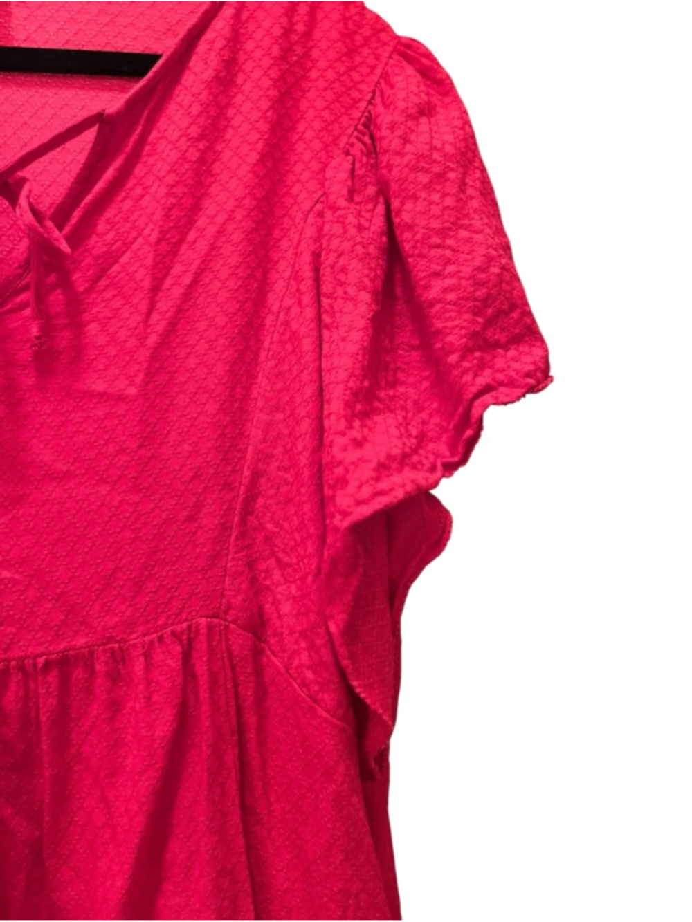 EUC Women's Knox Rose Red Babydoll Dress XL - Picture 3 of 9